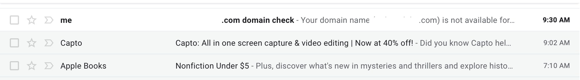 example email